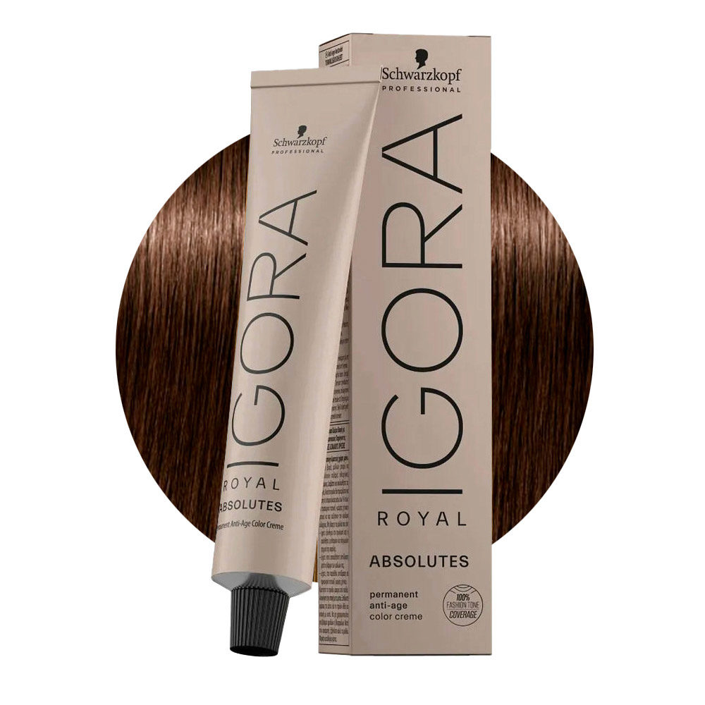 Schwarzkopf Igora Royal Absolutes 5-60 Castano Chiaro Cioccolato Naturale 60ml - Natürliches Hellblond