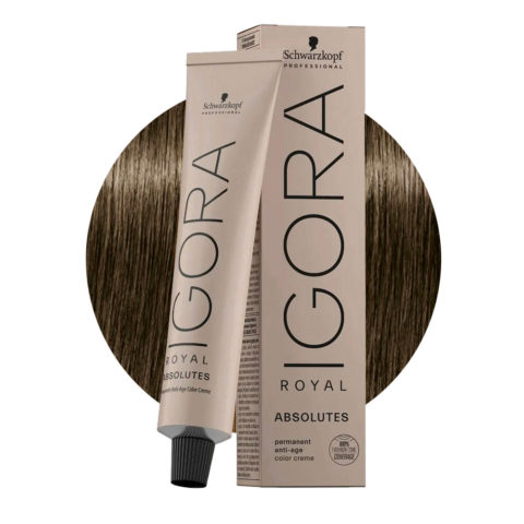 Schwarzkopf Igora Royal Absolu 7-10 Biondo Medio Cendrè Naturale 60ml - Natürliches Hellblond