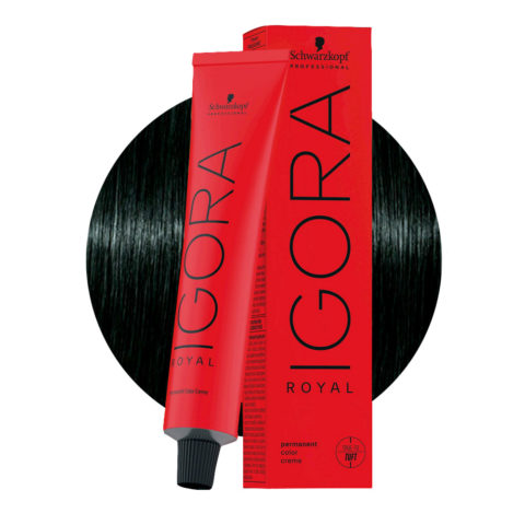 Schwarzkopf Igora Royal 3-22 Extra Intensives dunkles Aschbraun 60ml - Permanente Färbung