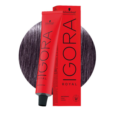 Schwarzkopf Igora Royal 6-29 Dunkelblond Aschviolett 60 ml – permanente Färbung