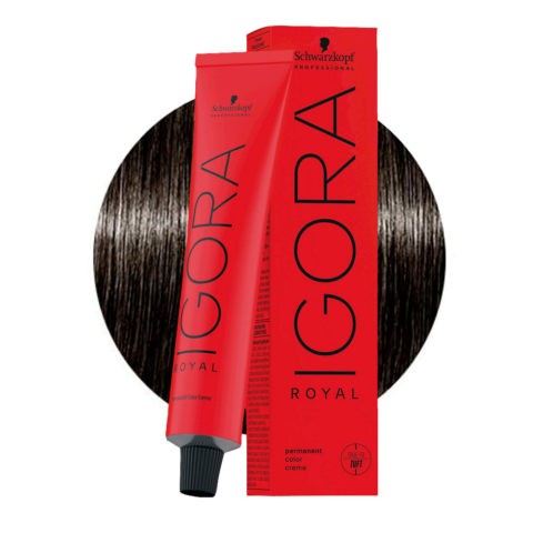 Schwarzkopf Igora Royal 5-13 Hellbraun Cendrè Extra Matt 60ml - Permanente Färbung