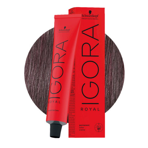 Schwarzkopf Igora Royal 8-19 Hellblondes Cendré-Violett 60ml - Permanente Färbung