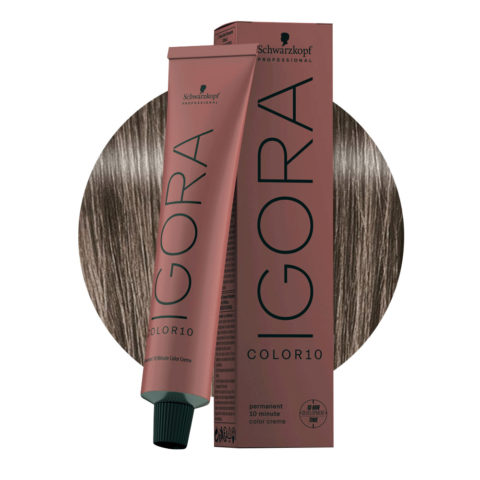 Schwarzkopf Igora Color10 7-12 Mittelblond Cendrè Asche 60 ml – dauerhafte Coloration in 10 Minuten