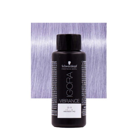 Schwarzkopf Igora Vibrance 0-11 Booster Cendrè 60ml - Tone on Tone Faerbung