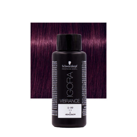 Schwarzkopf Igora Vibrance 0-99 Violet Concentrate 60 ml – Ton-in-Ton-Färbung
