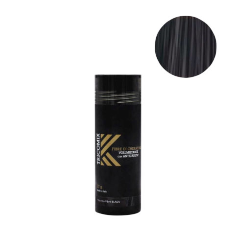 Fibre Black 27gr - Volumisierende Keratinfasern Mit Anti-Haarausfall-Effekt Schwarz