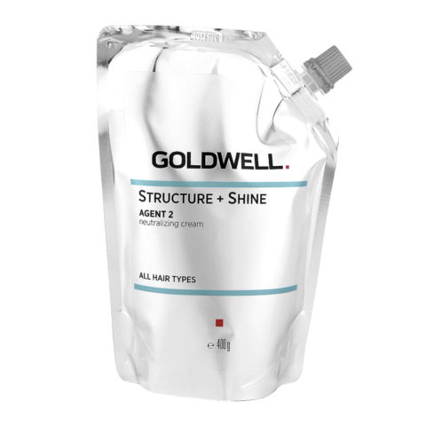 Goldwell Structure + Shine Agent 2 Neutralizing Cream 400gr - Stabilisator für  Glättungservice