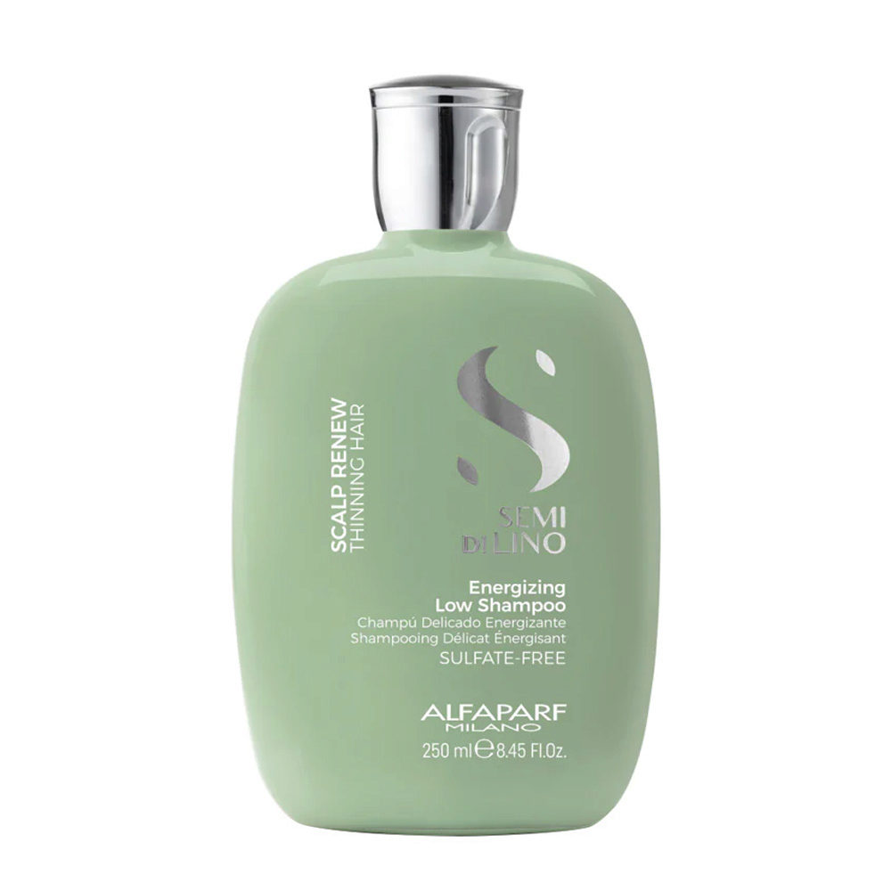 Alfaparf Milano Semi Di Lino Scalp Renew Energizing Low Shampoo 250ml - zartes energetisierendes Shampoo