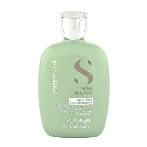 Alfaparf Milano Semi Di Lino Scalp Rebalance Balancing Low Shampoo 250ml - sanftes ausgleichendes Shampoo