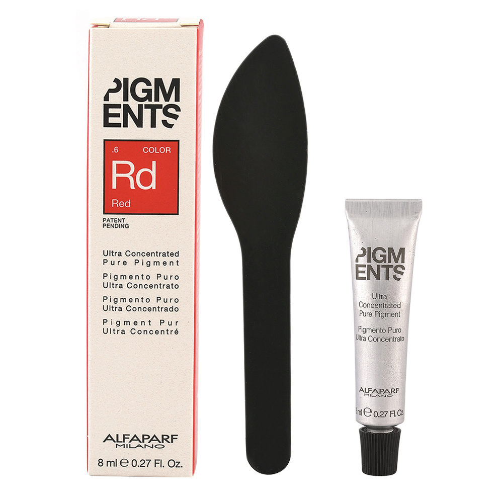 Alfaparf Milano Pigments Rd .6 Rot 8ml - reines rotes Pigment