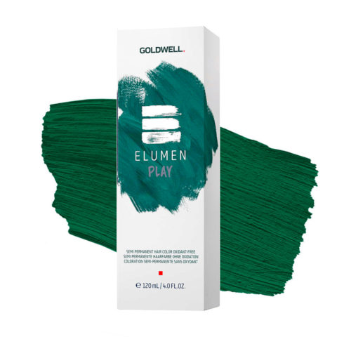 Elumen Play Green 120ml - grüne semi-permanente Farbe