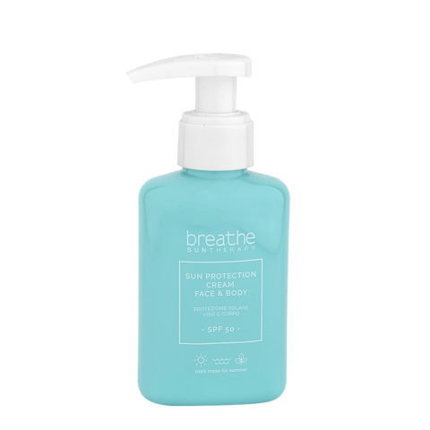Naturalmente Breathe Sun protection Cream Face & Body SPF50, 100ml - Sonnenschutz Für Gesicht Und Körper