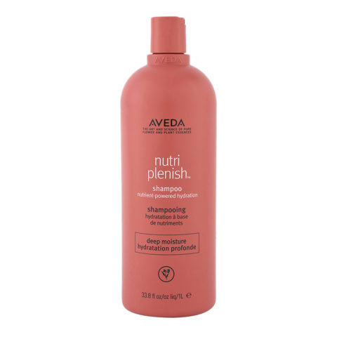 Aveda Nutri Plenish Deep Moisture Shampoo 1000ml - Feuchtigkeitsspendendes Shampoo für dickes Haar