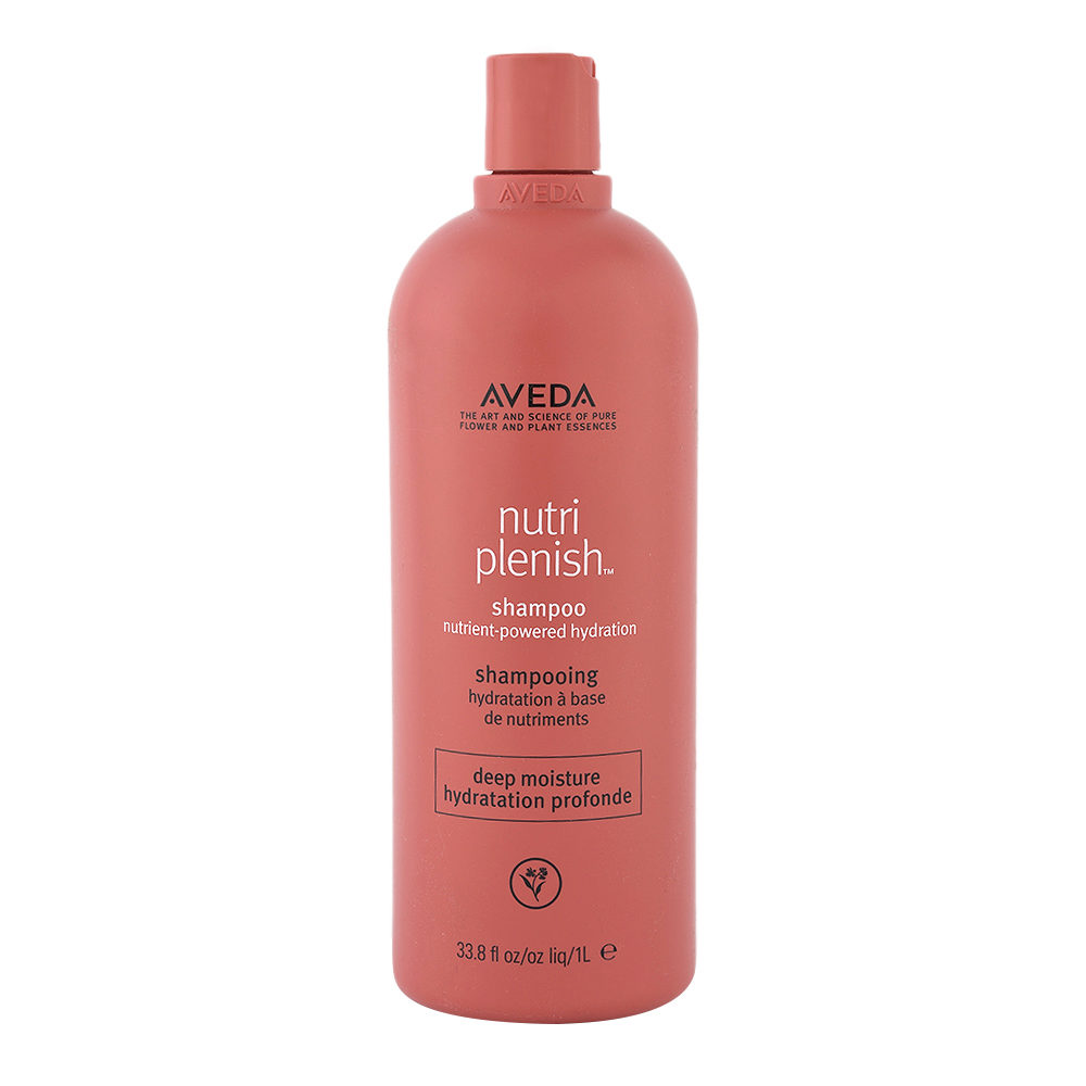 Aveda Nutri Plenish Deep Moisture Shampoo 1000ml - Feuchtigkeitsspendendes Shampoo für dickes Haar