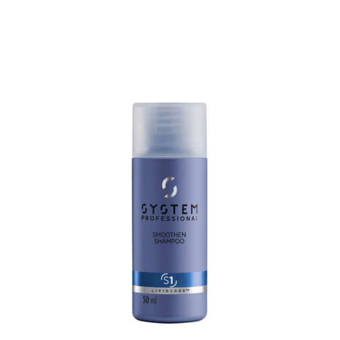 System Professional Smoothen Shampoo S1, 50ml - Antifrizz Shampoo