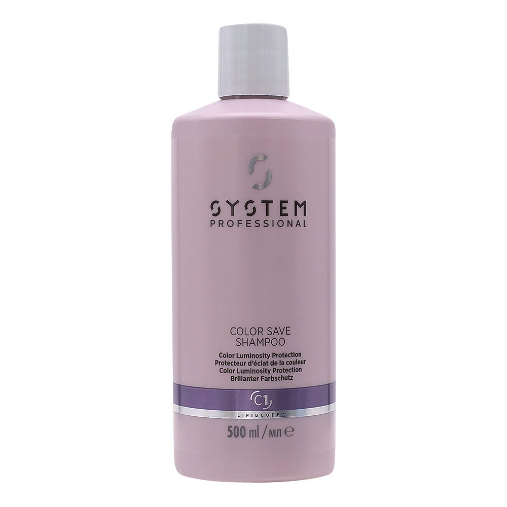 System Professional Color Save Shampoo C1, 500ml - Coloriertes Haar Shampoo