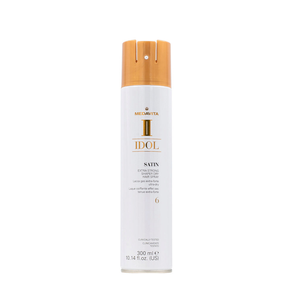Medavita Idol Styling Satin Extra Strong Shaper Dry Hairspray 6 300ml  - extra starkes Haarspray