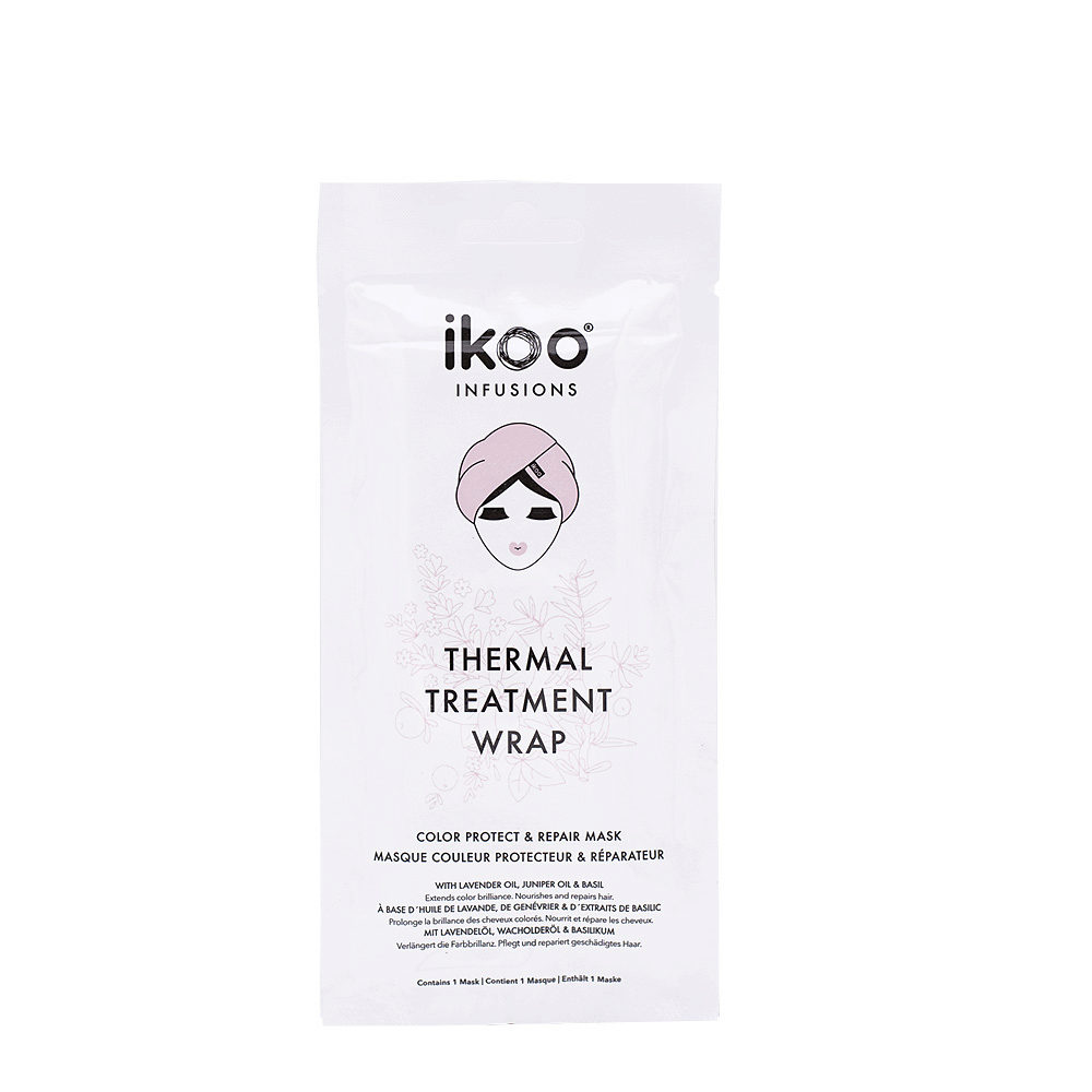 Ikoo Infusions Thermal treatment wrap Color protect & repair 35g - Umstrukturierungsmaske farbiges Haar