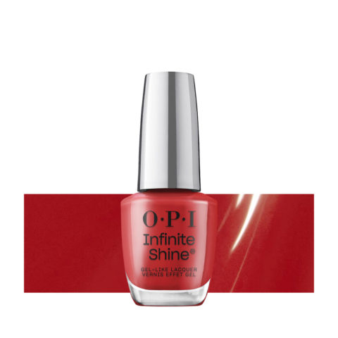 OPI Nail Lacquer Infinite Shine ISL N25 Big Apple Red 15ml  - lang anhaltender Nagellack