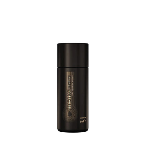 Sebastian Dark Oil Lightweight Shampoo 50ml - leichtes feuchtigkeitsspendendes Shampoo