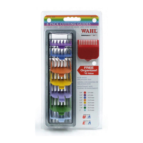 Wahl 8 Pack Cutting Farbigen Guides