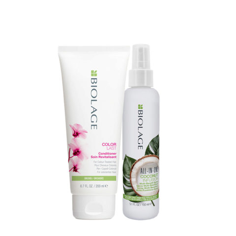 Biolage Colorlast Conditioner 200ml e All In One Coconut Spray 150ml