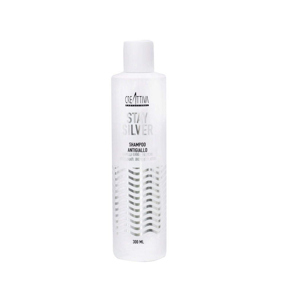 Creattiva Erilia Stay Silver Shampoo Antigiallo 300ml - Anti-Gelbstich Shampoo