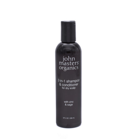 John Masters Organics 2 in 1 Shampoo & Conditioner for Dry Scalp 236ml - gegen Schuppen und fettige Kopfhaut