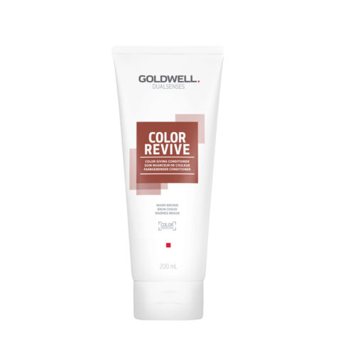 Goldwell Dualsenses Color Revive Warm Brown Conditioner 200ml - Conditioner für alle braunen Haartypen