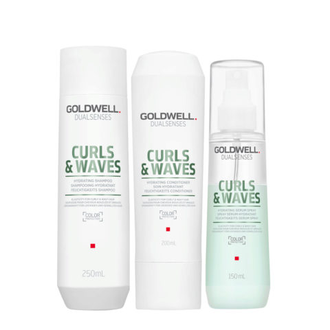 Curls & Waves Shampoo 250ml Conditioner 200ml Spray 150ml