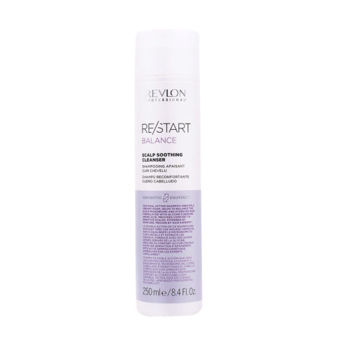 Revlon Restart Balance Scalp Soothing Shampoo 250ml - Empfindliches Kopfhautshampoo
