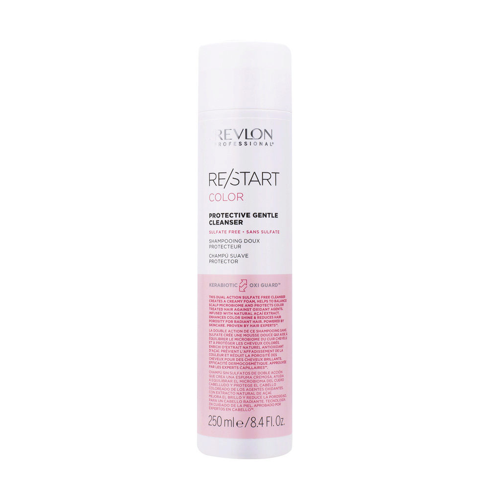 Revlon Restart Color Gentle Shampoo 250ml - Feines Shampoo ohne Sulfate für  gefärbtes Haar | Hair Gallery