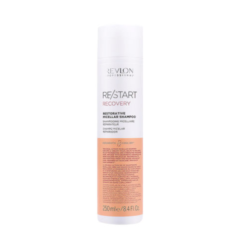 Restart Recovery Restorative Micellar Shampoo 250ml - Restrukturierungsshampoo für beschädigtes Haar