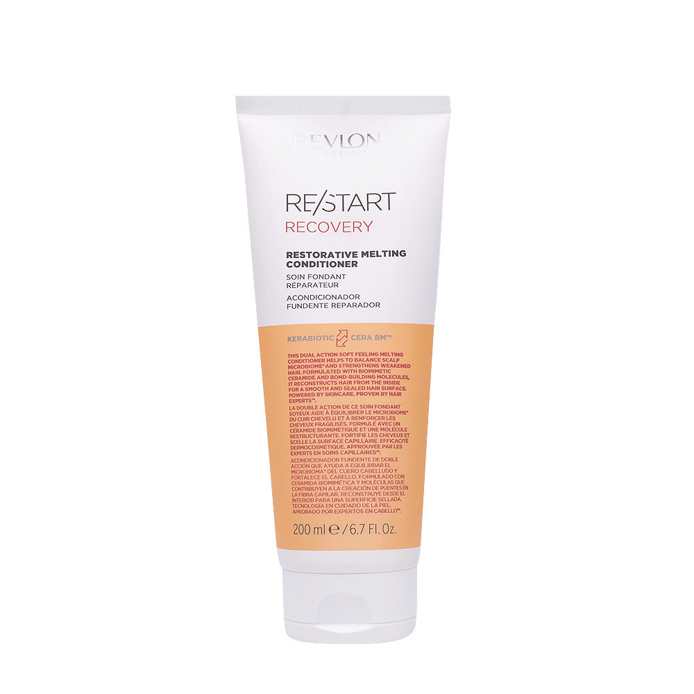 Revlon Restart Recovery Restorative Melting Conditioner 200ml - Restrukturierungsconditioner für geschädigtes Haar