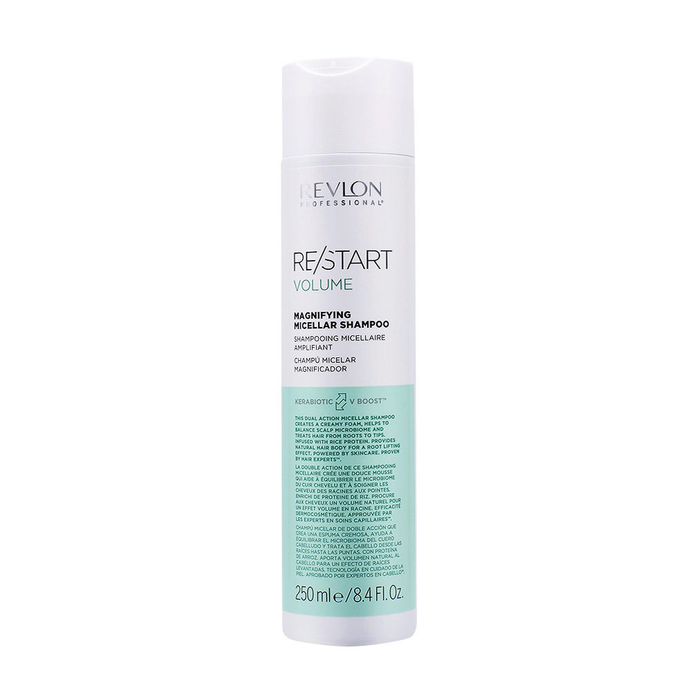 Revlon Restart Volume Micellar Shampoo 250ml - Volumenshampoo für feines Haar
