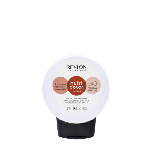 Revlon Nutri Color Creme 740 Licht Kupfer 240ml - Farbmaske