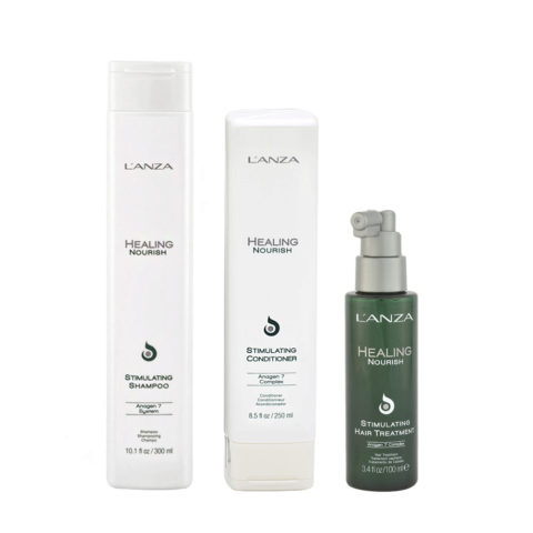 Healing Nourish Shampoo 300ml Conditioner 250ml Spray 100ml Antihairloss
