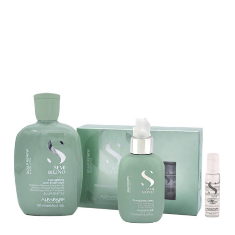 Alfaparf Semi di Lino Anti Haarausfall Shampoo 250ml Lotion 125ml Ampullen 12x10ml