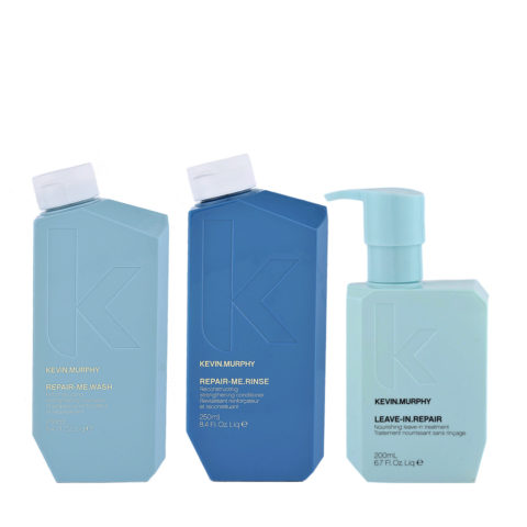 Kevin Murphy Shampoo 250ml Conditioner 250ml Leave-in Repair 200ml