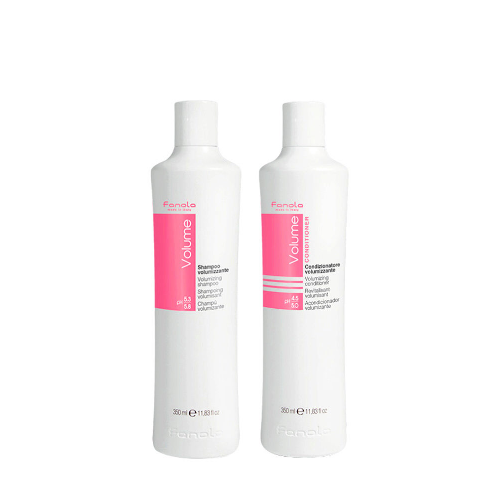 Fanola Volume Shampoo 350ml Conditioner 350ml Feines Haar