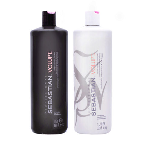 Sebastian Foundation Volupt Shampoo 1000ml Conditioner 1000ml