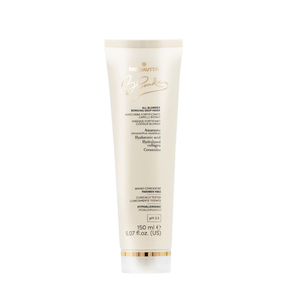 Medavita Blondie All Blondes Bonding Deep Mask 150ml -Aufpolsternde Maske für alle blonden Haare
