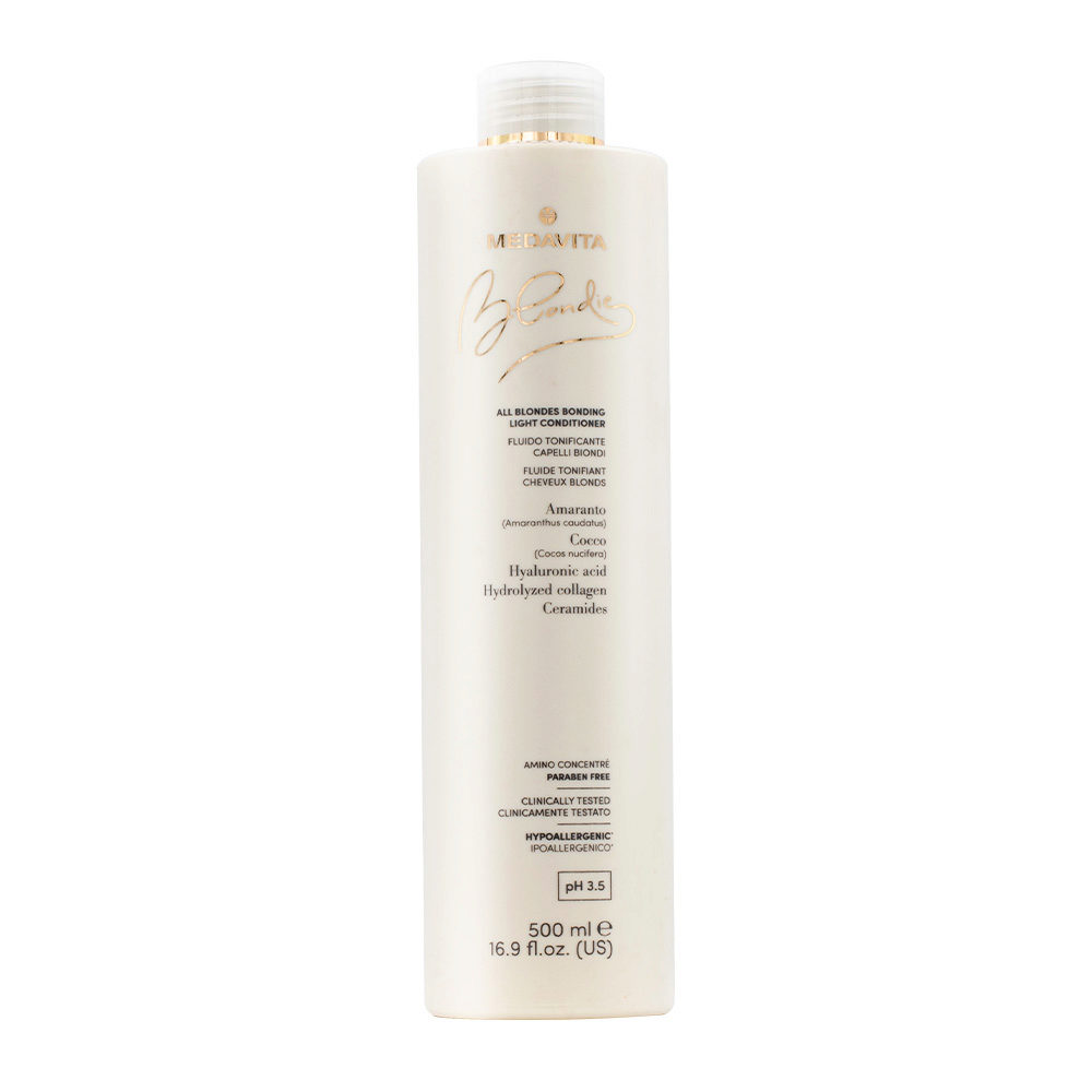 Medavita Blondie All Blondes Bonding Light Conditioner 500ml  - Auffüllender Conditioner für  blondes Haar