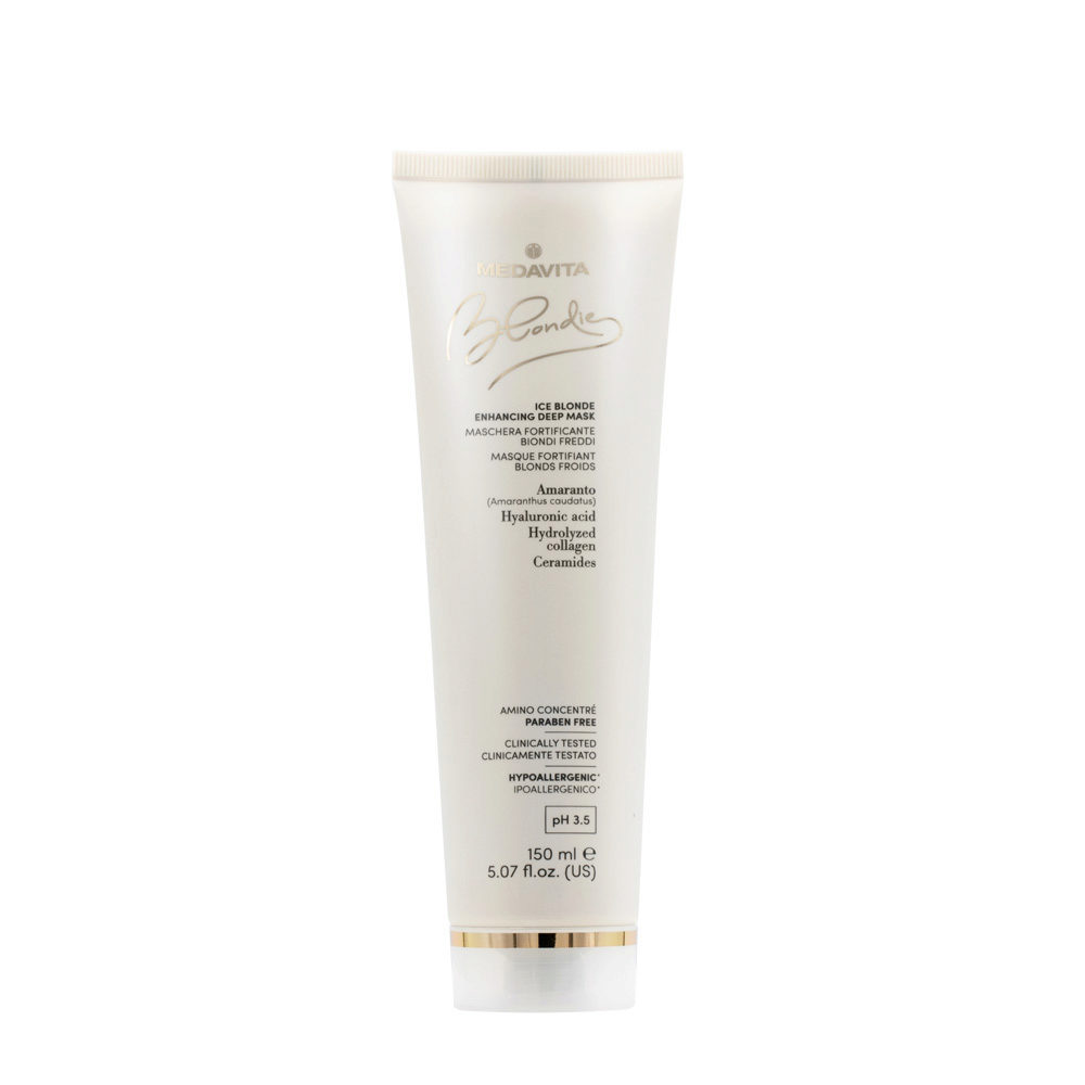 Medavita Blondie Ice Blonde Enhancing Deep Mask 150ml - Reflexmaske für kalte blondtöne