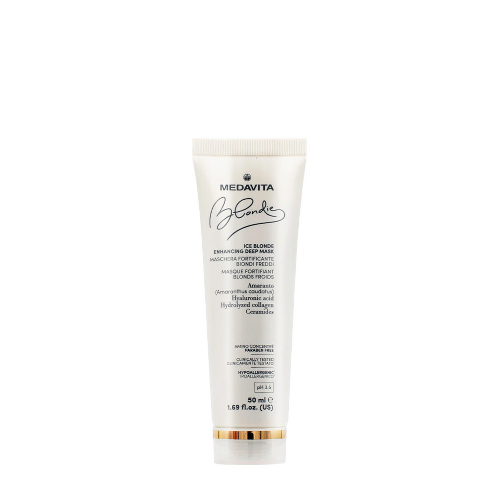 Medavita Blondie Ice Blonde Enhancing Deep Mask 50ml - Reflexmaske für kalte blondtöne