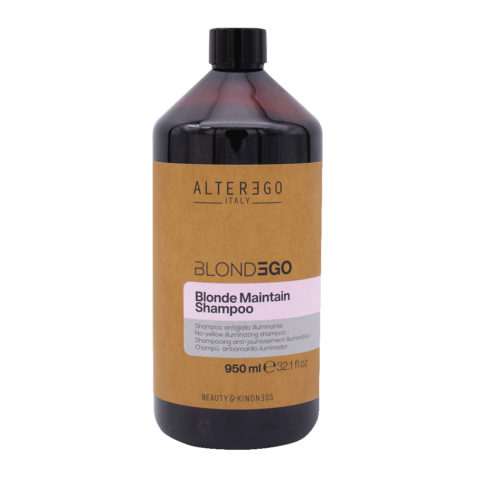 Alterego Blondego Blonde Maintain Shampoo 950ml - Shampoo für blondes Haar