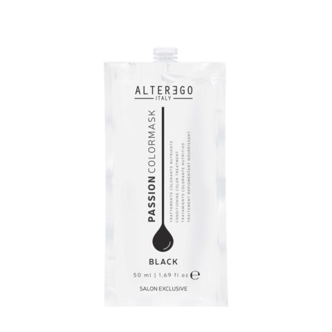 Alterego Passion Color Mask Schwarz 50ml - pflegende Farbbehandlung