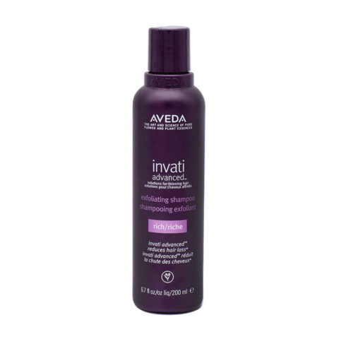 Aveda Invati Advanced Exfoliating Shampoo Rich 200ml - reichhaltiges Peeling-Shampoo