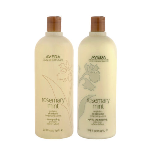 Rosemary Mint Purifying Shampoo 1000ml Conditioner 1000ml