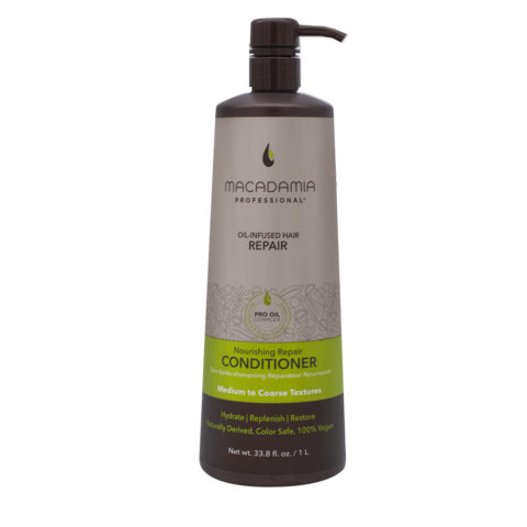 Macadamia Nourishing Repair Conditioner trockenes und strapaziertes Haar 1000ml